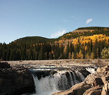 image of a waterfall